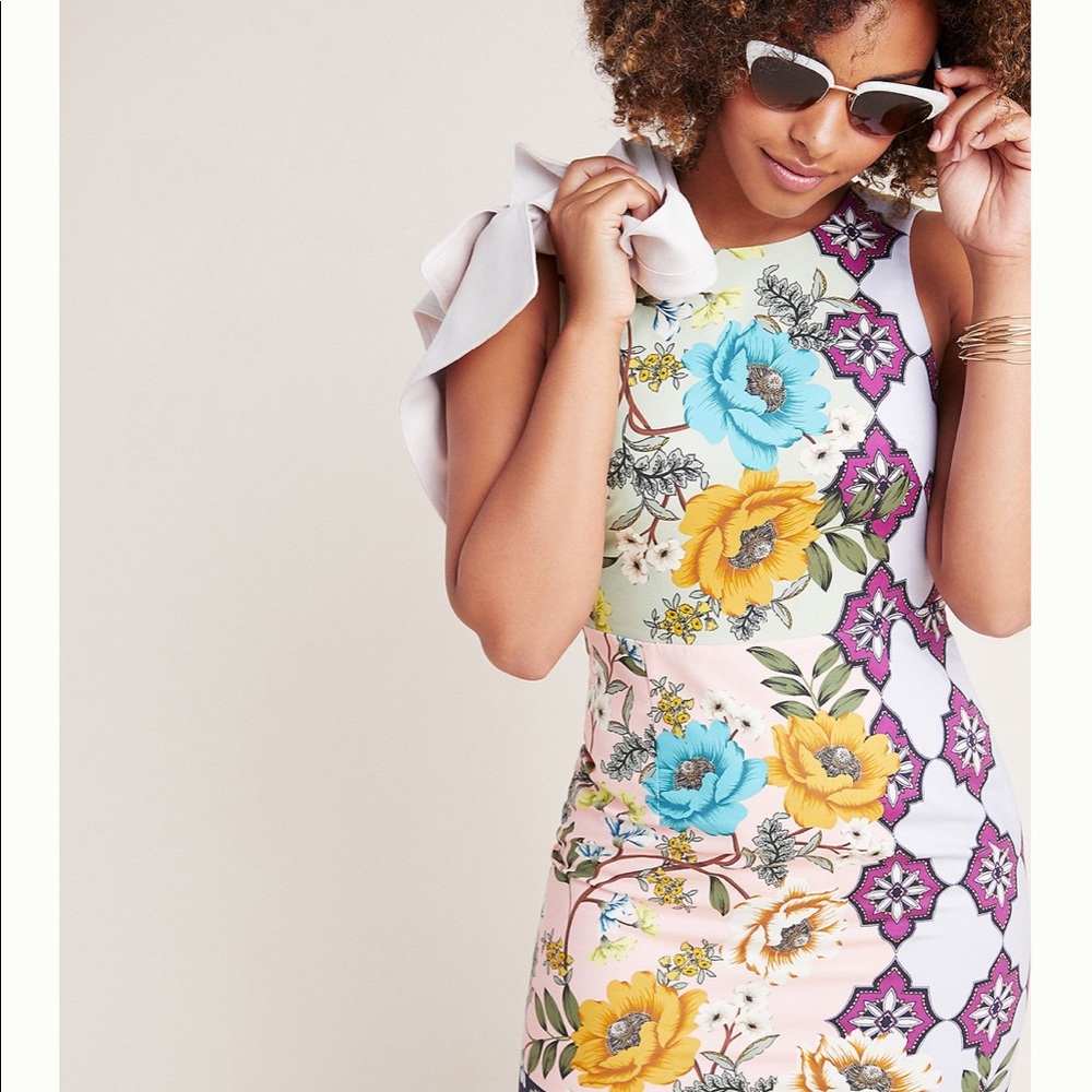 Maeve Lissa Twill Mini Dress